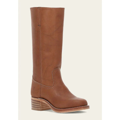 Lulu Damen Stiefel Eckige Spitze Hoher Schaft Stabiler Absatz