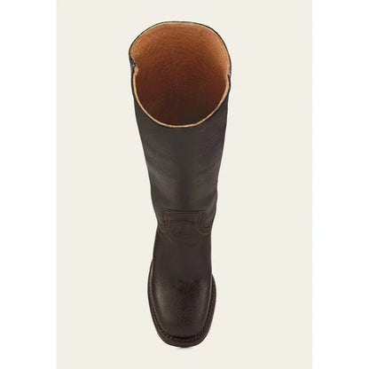 Lulu Damen Stiefel Eckige Spitze Hoher Schaft Stabiler Absatz