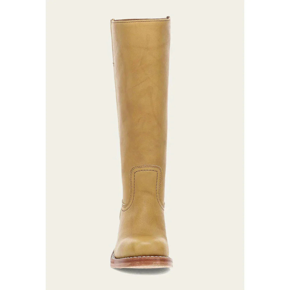 Lulu Damen Stiefel Eckige Spitze Hoher Schaft Stabiler Absatz