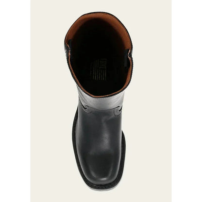 Lulu Damen Stiefel Eckige Spitze Hoher Schaft Stabiler Absatz