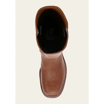 Lulu Damen Stiefel Eckige Spitze Hoher Schaft Stabiler Absatz