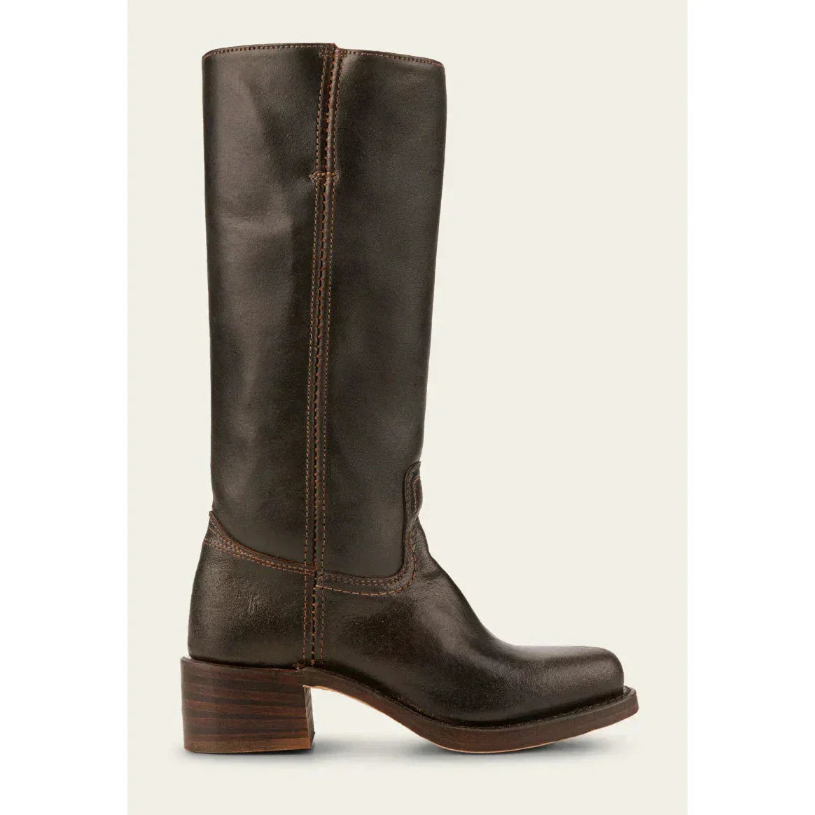 Lulu Damen Stiefel Eckige Spitze Hoher Schaft Stabiler Absatz