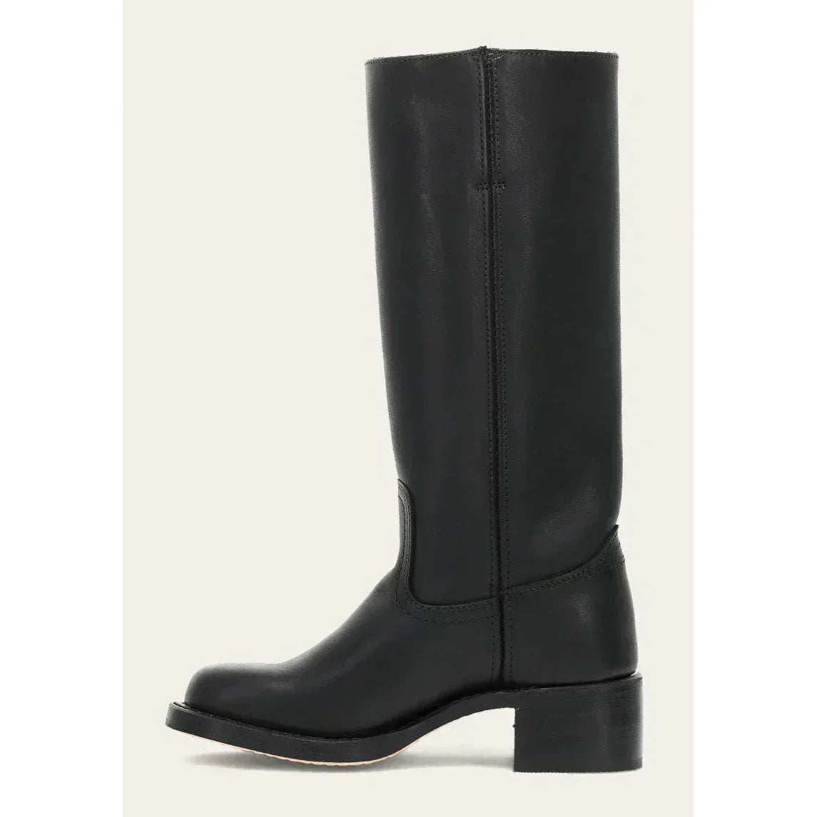 Lulu Damen Stiefel Eckige Spitze Hoher Schaft Stabiler Absatz
