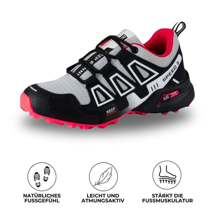 Orthopädische Damen Wanderschuhe Schmerzlindernd Atmungsaktives Mesh