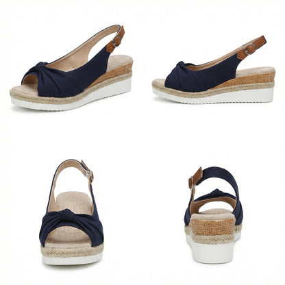 Damen Orthopädische Sandalen Fersenriemen