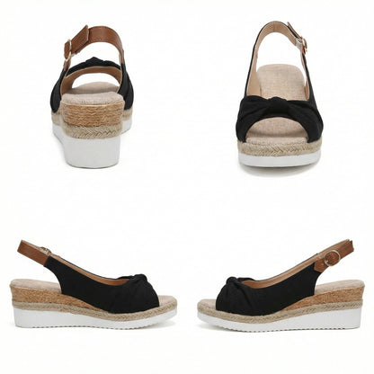 Damen Orthopädische Sandalen Fersenriemen