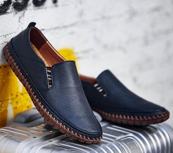 Männer Orthopädische Schuhe Ergonomisch Anti-Rutsch Schwarz - Norvielle