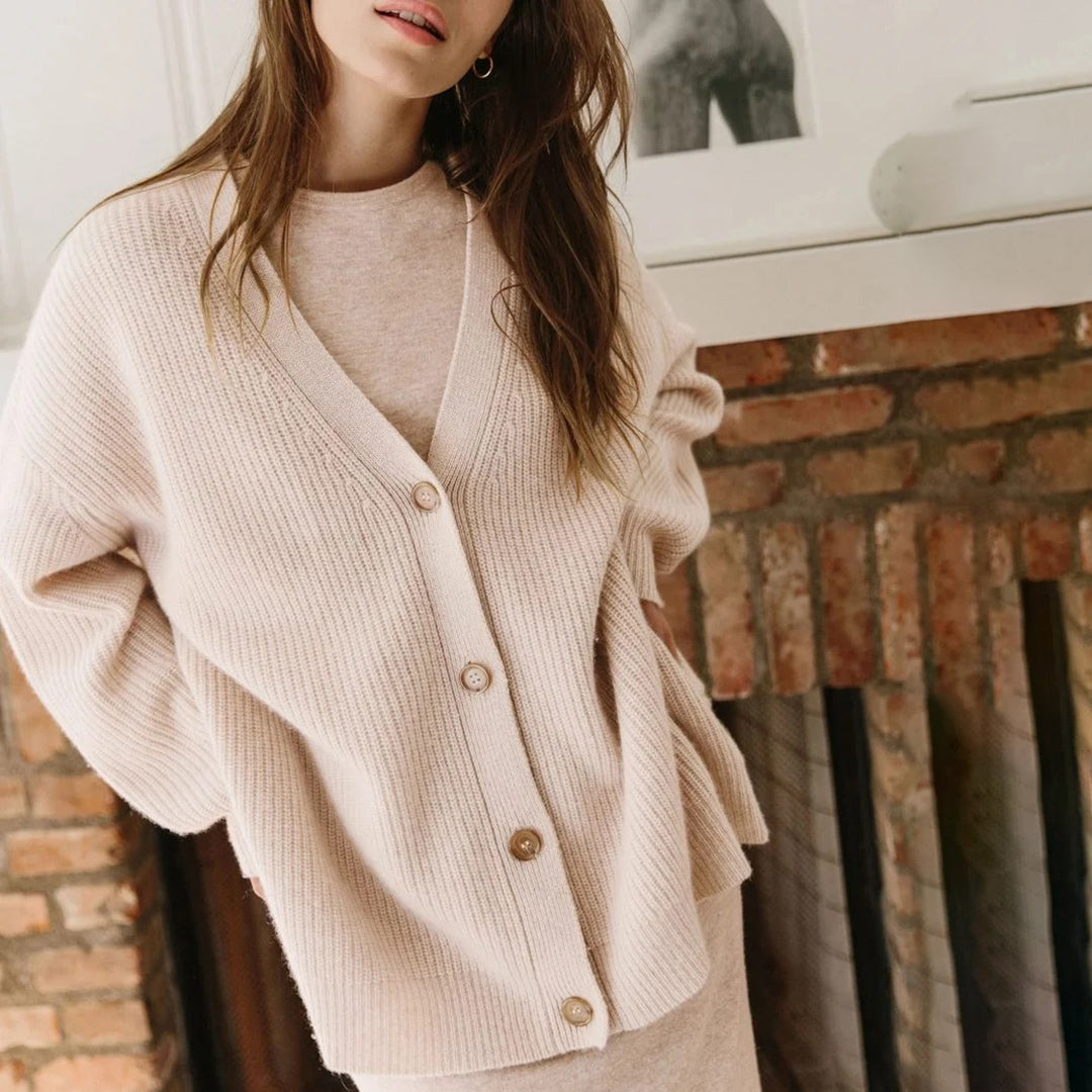 Norvielle Damen Übergröße Cardigan