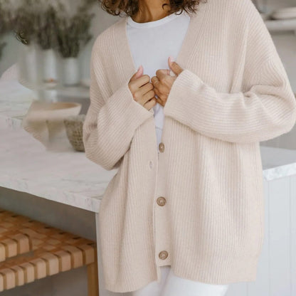 Damen Oversized Cardigan