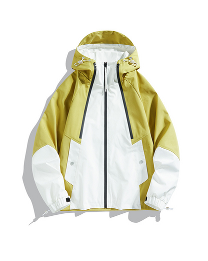 Unisex Regenjacke Mit Kapuze Wasserdicht