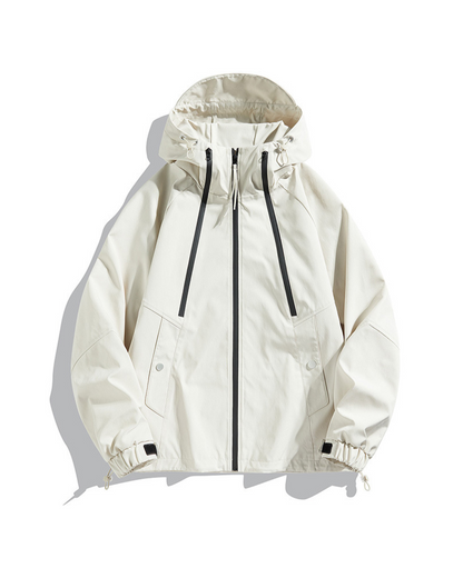 Unisex Regenjacke Mit Kapuze Wasserdicht