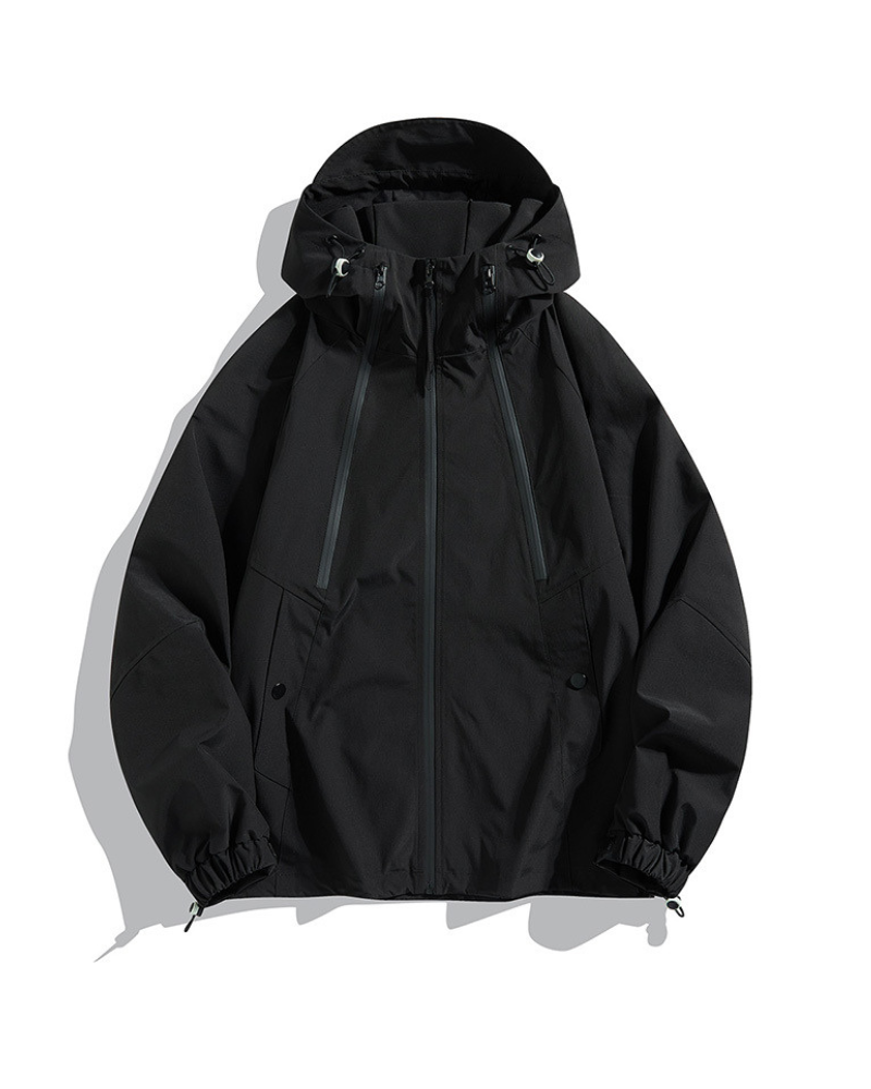 Unisex Regenjacke Mit Kapuze Wasserdicht