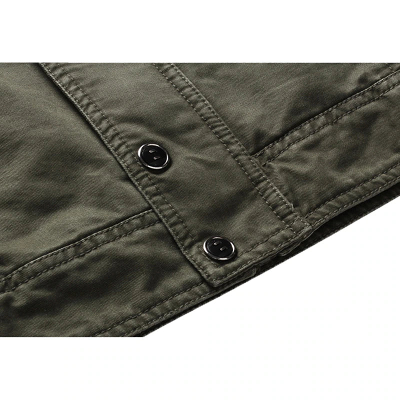 Outdoor-Jacke | Reißverschluss | Taschen | Parka-Jacke | Herren-Jacke-Chaps Herrenmode