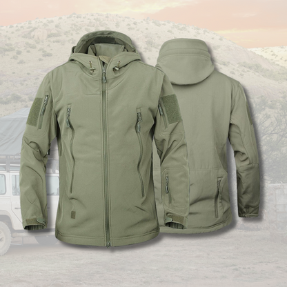 Herren Outdoor-Jacke Taktisch Winddicht Mit Kapuze - Norvielle