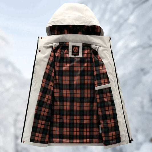 Norvielle Herren Outdoor-Jacke Wasserdicht Winddicht - Norvielle
