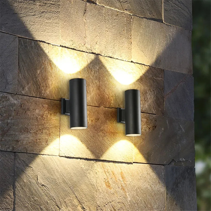 Außenwandleuchte LED Aluminium Modern