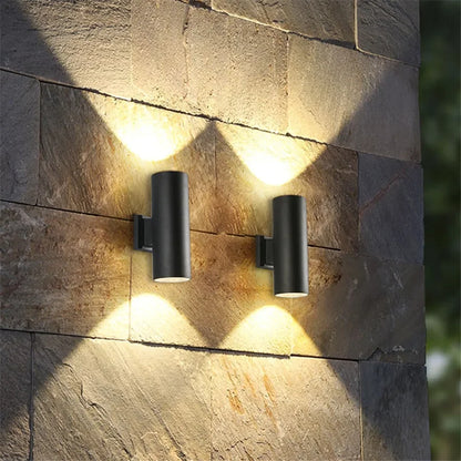 Außenwandleuchte LED Aluminium Modern