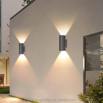 Außenwandleuchte LED Aluminium Modern