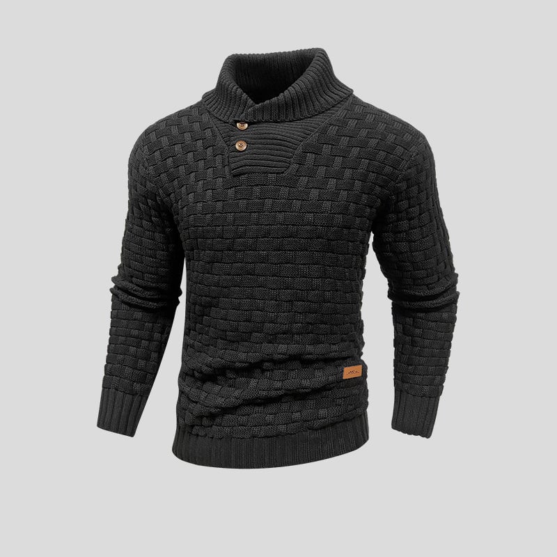 Herren Pullover Strukturdesign Wintertauglich - Norvielle