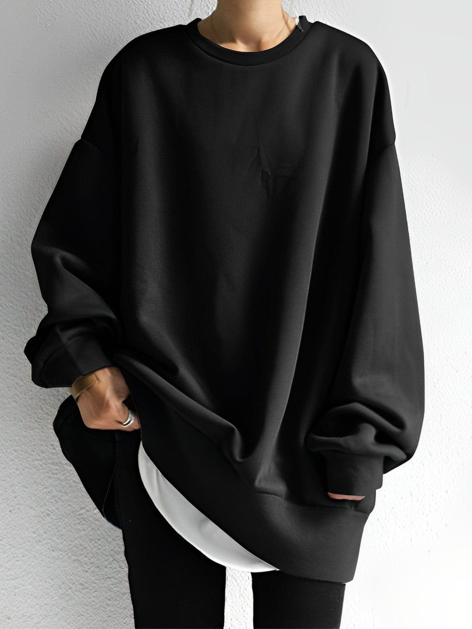 Damen Oversized Pullover Lockere Passform - Norvielle