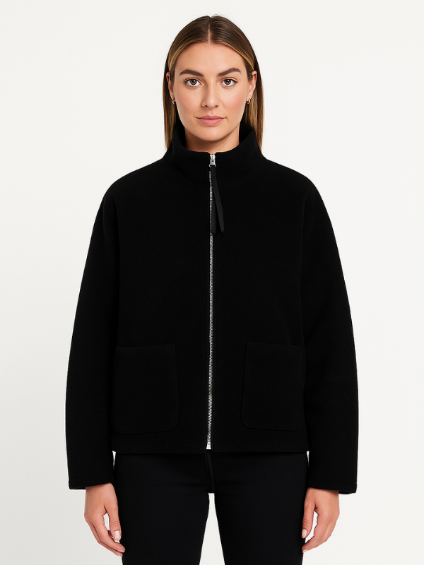 Norvielle Damen Übergroße Sherpa Fleece Jacke Winter
