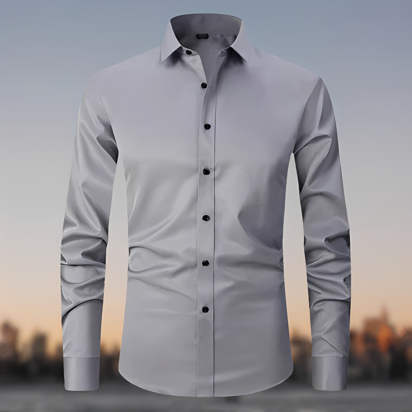 Herren T-Shirt Flexibel Baumwolle Weiß