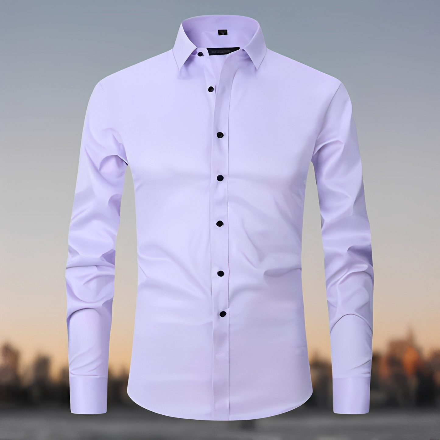 Herren T-Shirt Flexibel Baumwolle Weiß