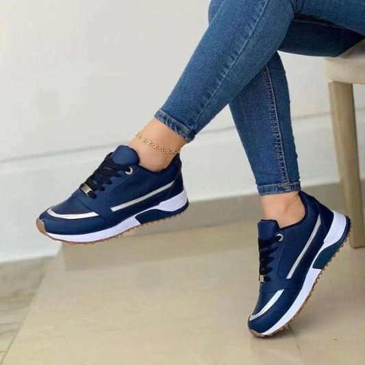 Orthopädische Schuhe Damen Komfortabel Elegant Schwarz - Norvielle