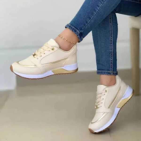 Norvielle Damen Sneakers Atmungsaktives Mesh