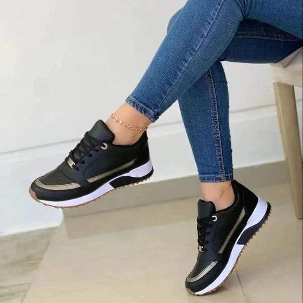 Norvielle Damen Sneakers Atmungsaktives Mesh
