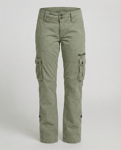 Damen Wanderhose Cargostil Mehrere Taschen