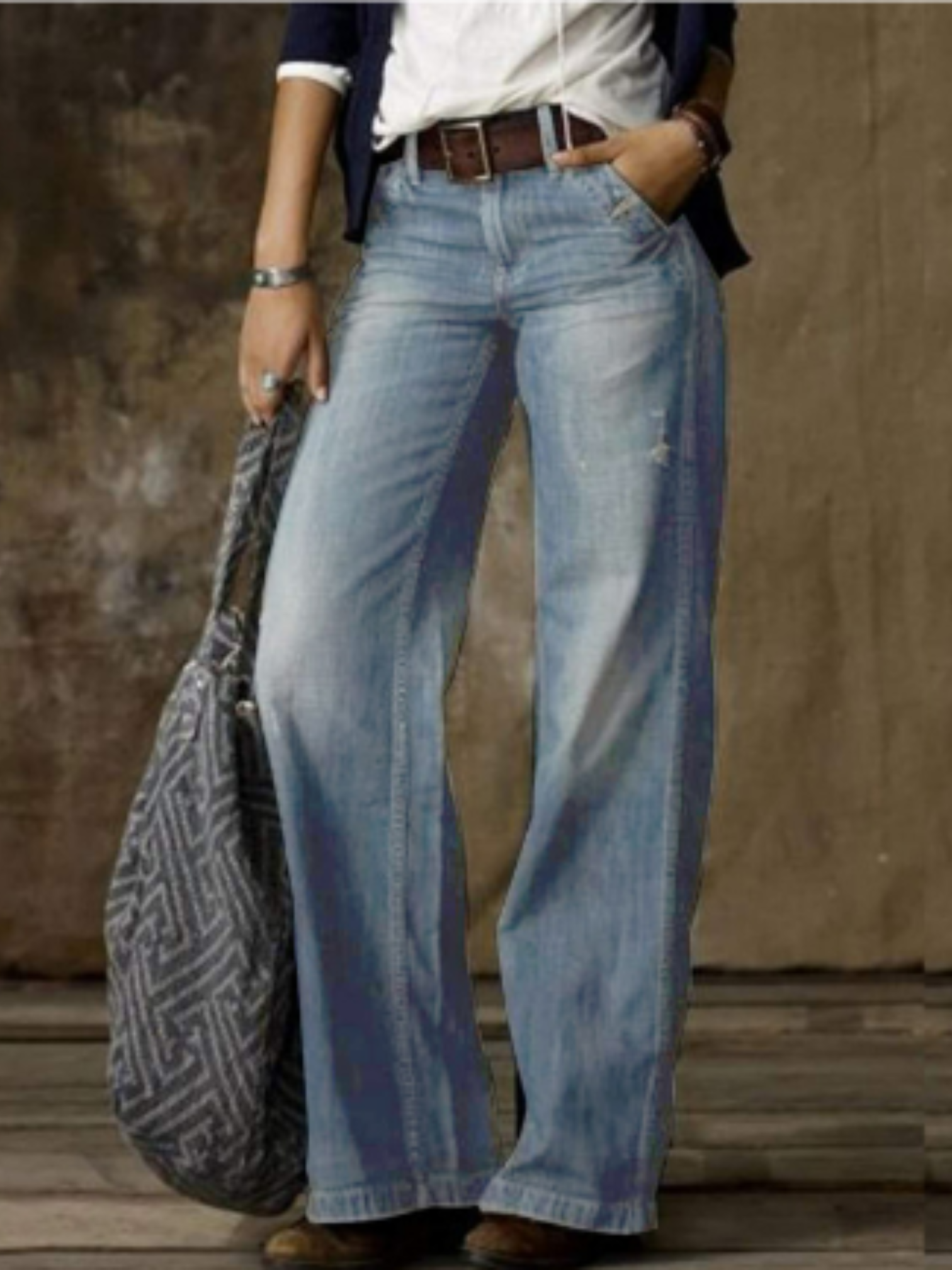 Damen Hosen Maßgeschneidert Trendige Details - Norvielle