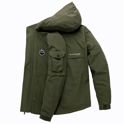 Parka-Jacke – wind- und wasserdichte Outdoor-Jacke mit Kapuze für Herren-Chaps Herrenmode