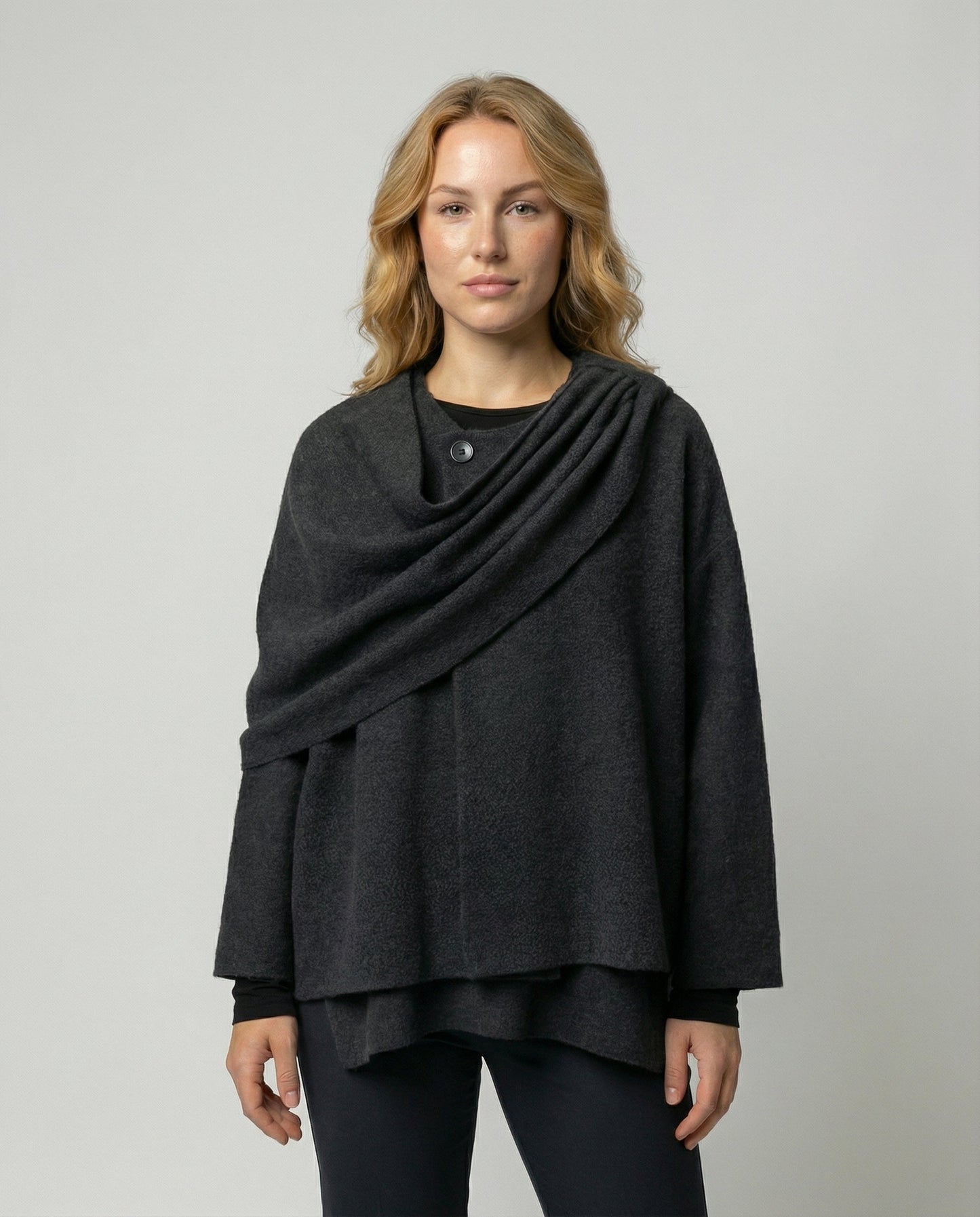 Damen Mantel Cape - Norvielle