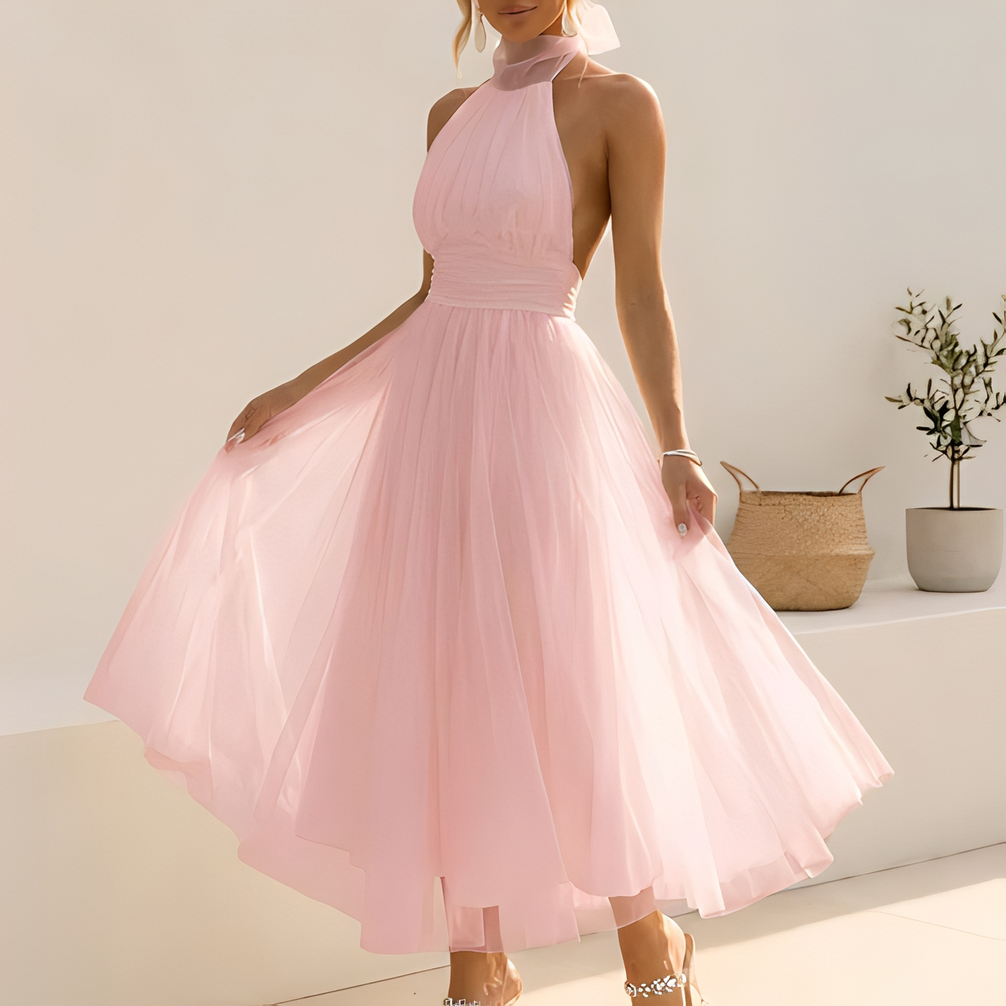 Neneta Damenkleid Elegantes Design