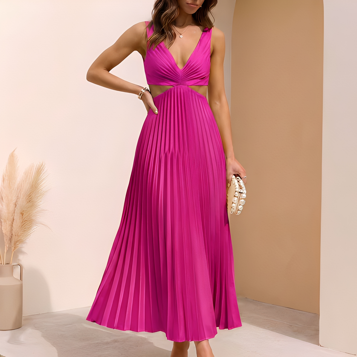 Vania Damenkleid Leicht Sommerkleid