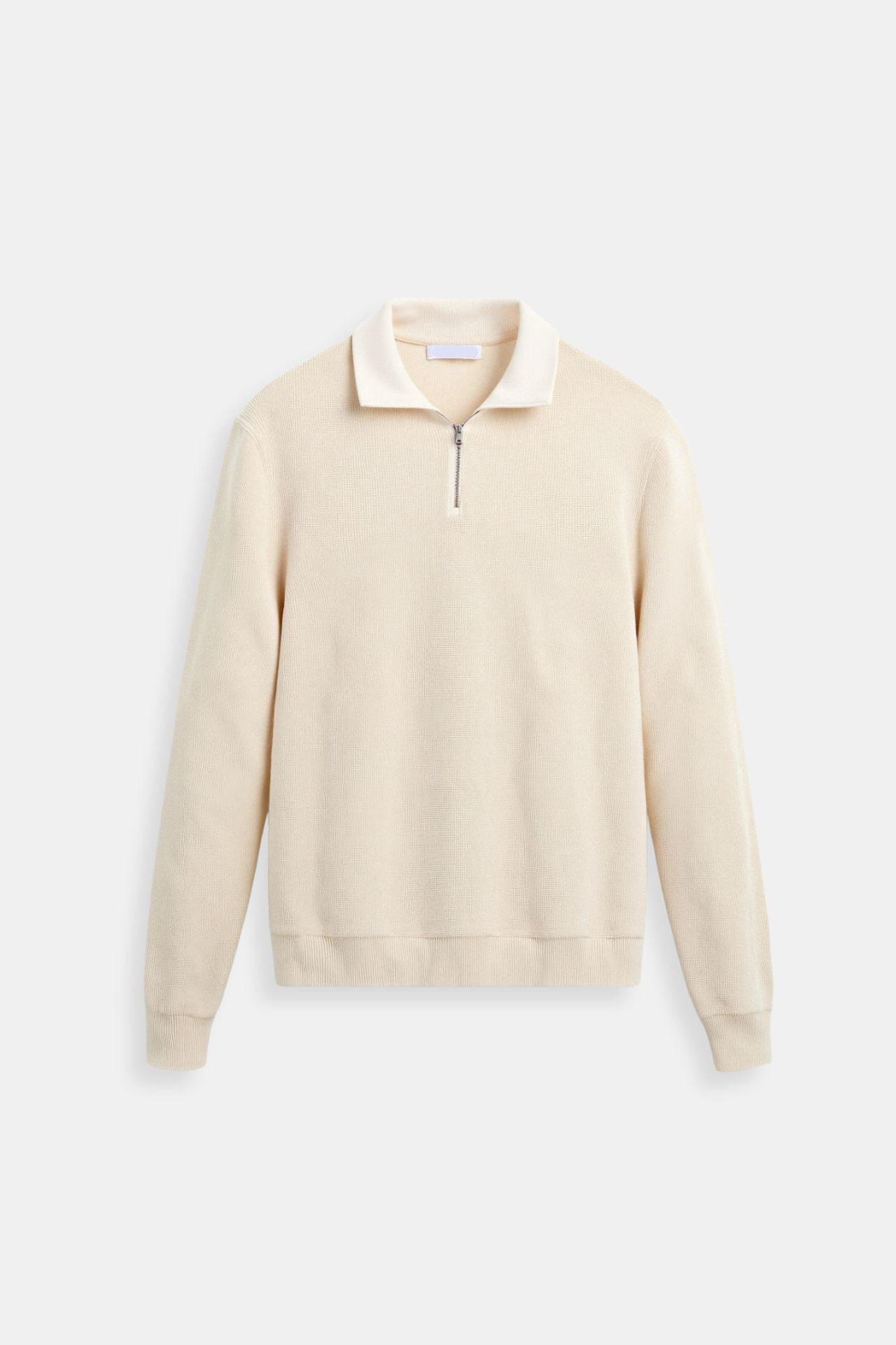 Herren Polo-Pullover Mit Kragen Viertel-Reißverschluss - Norvielle