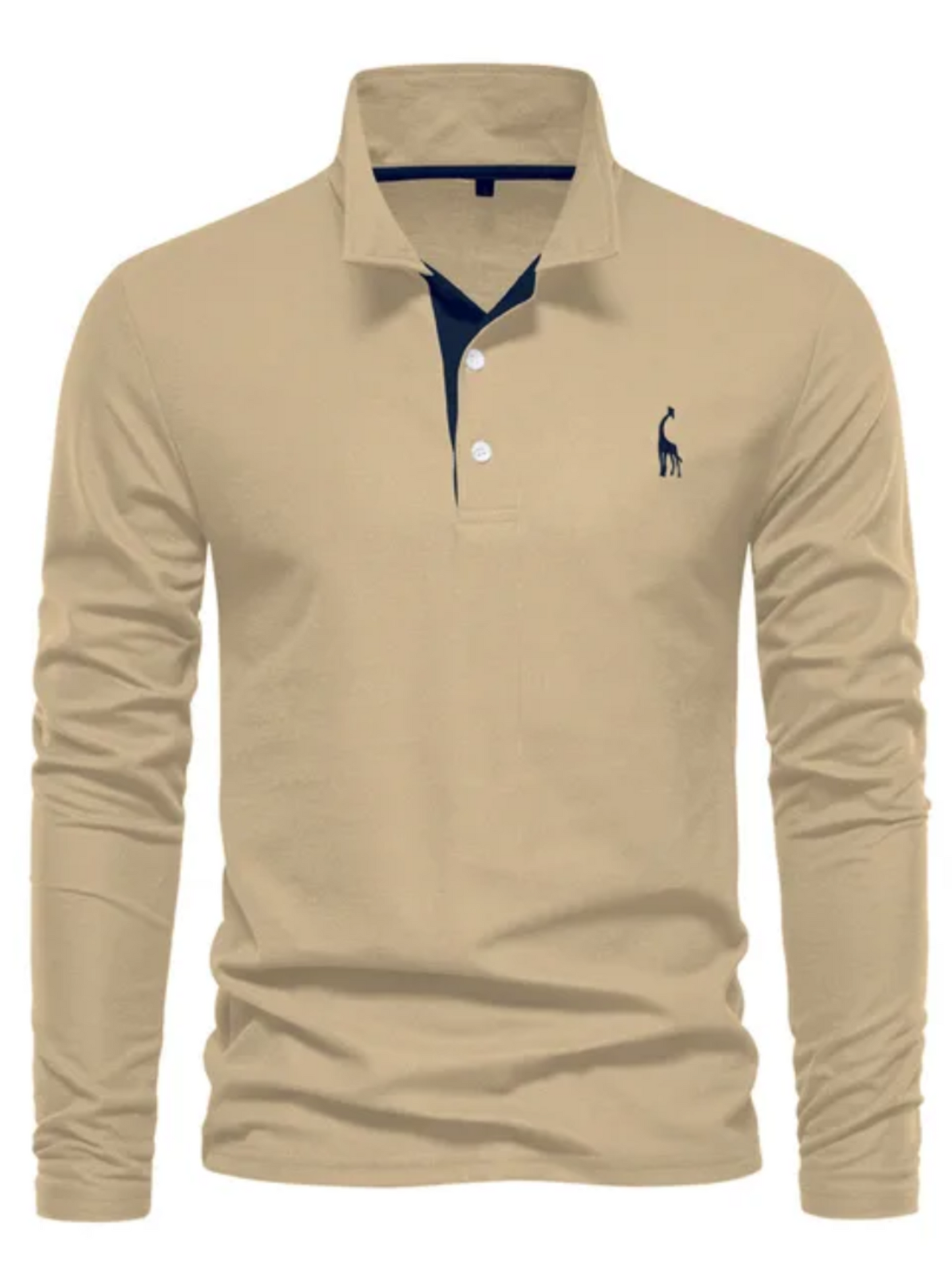 Norvielle Herren Poloshirt Atmungsaktives Baumwoll-Mesh Weiß