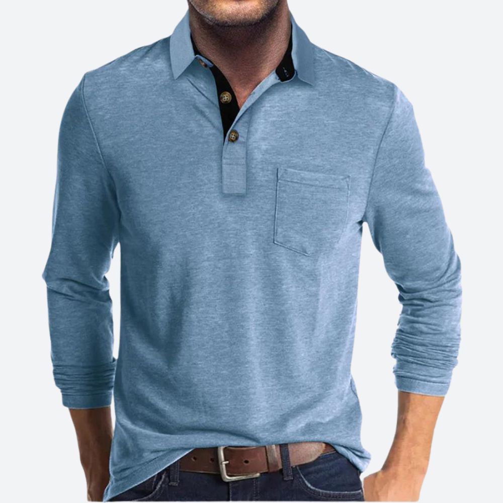 Herren Poloshirt Klassisches Design Normalpassform