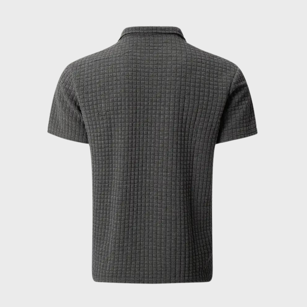 Polohemd - Herren Polohemd mit Knopfleiste für den Sommer-Chaps Herrenmode