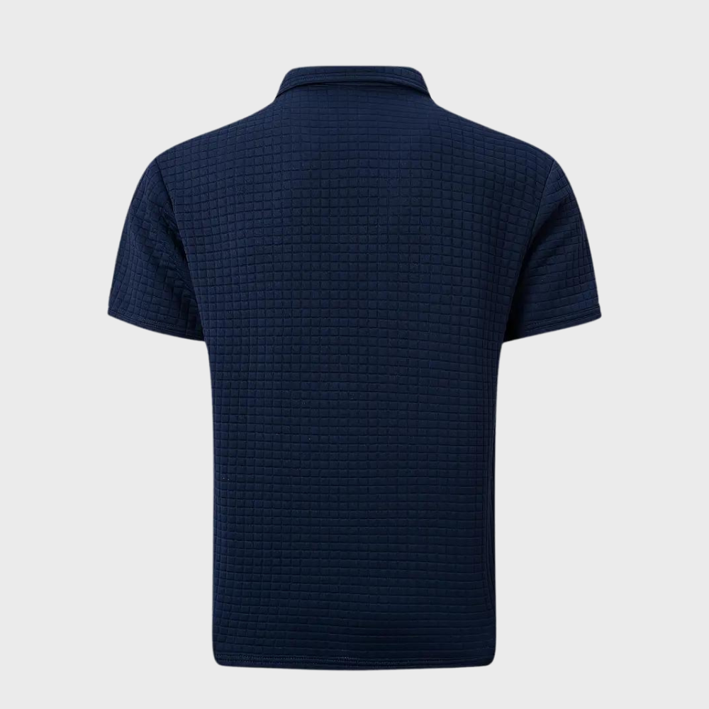 Polohemd - Herren Polohemd mit Knopfleiste für den Sommer-Chaps Herrenmode