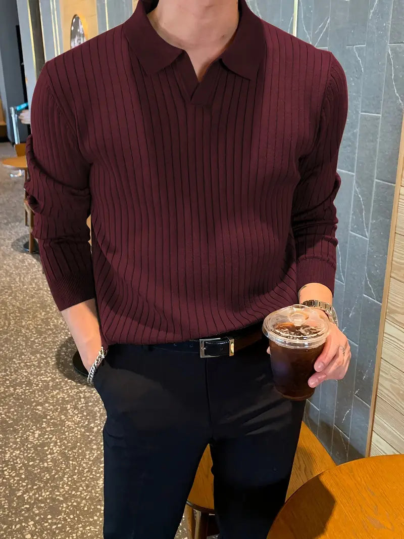 Polopullover | Collared | Smart Casual | Strickpullover | Herrenbekleidung-Chaps Herrenmode