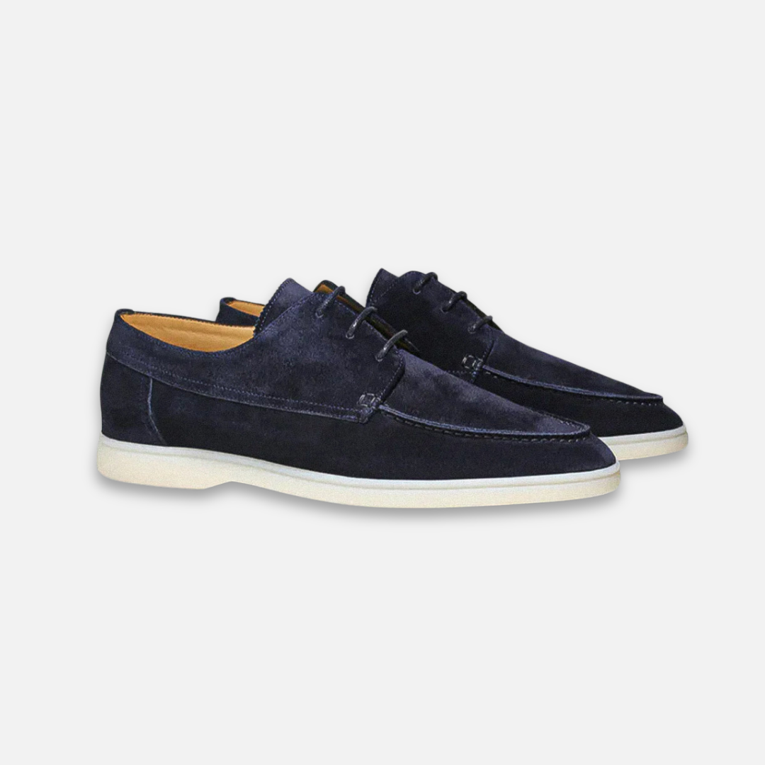 Herren Schnürboots Frühling Casual Leder Braun - Norvielle