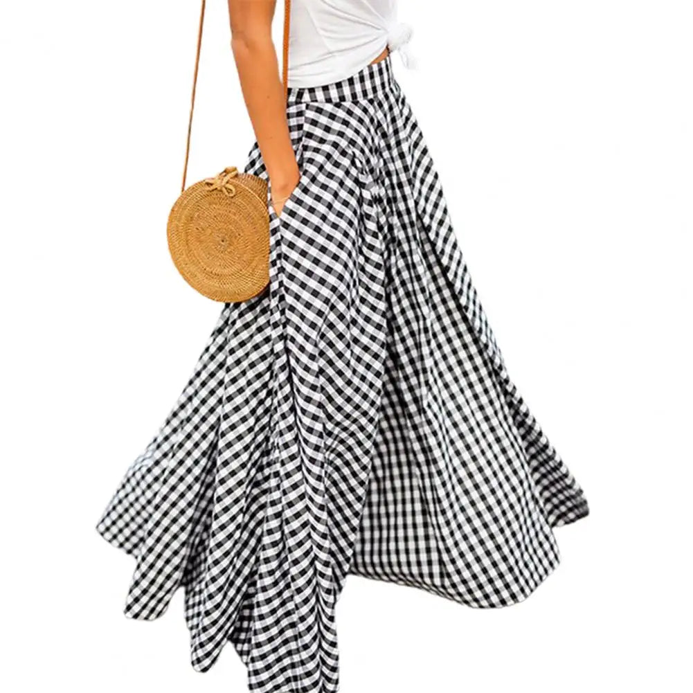 Sommerparty Rock Damen Kleid Leicht Sommerweiß