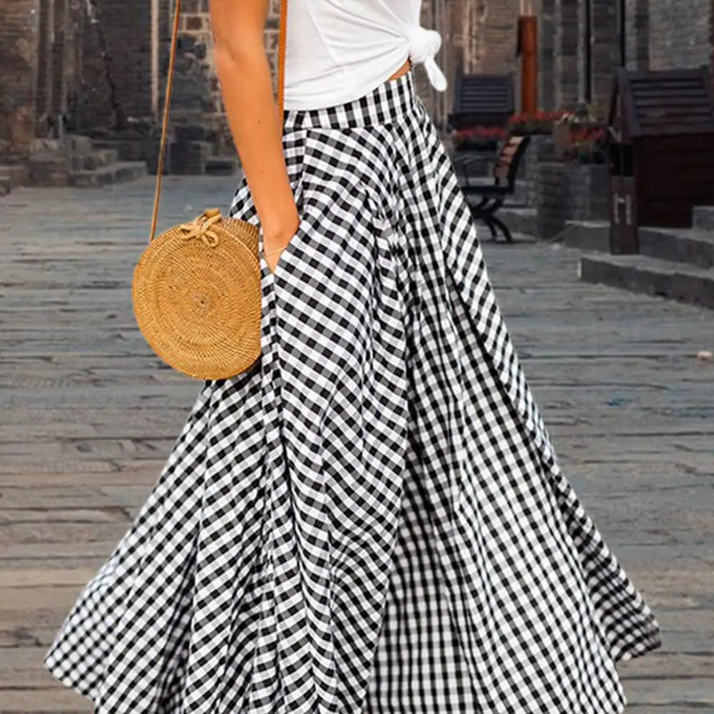 Sommerparty Rock Damen Kleid Leicht Sommerweiß