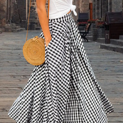 Sommerparty Rock Damen Kleid Leicht Sommerweiß