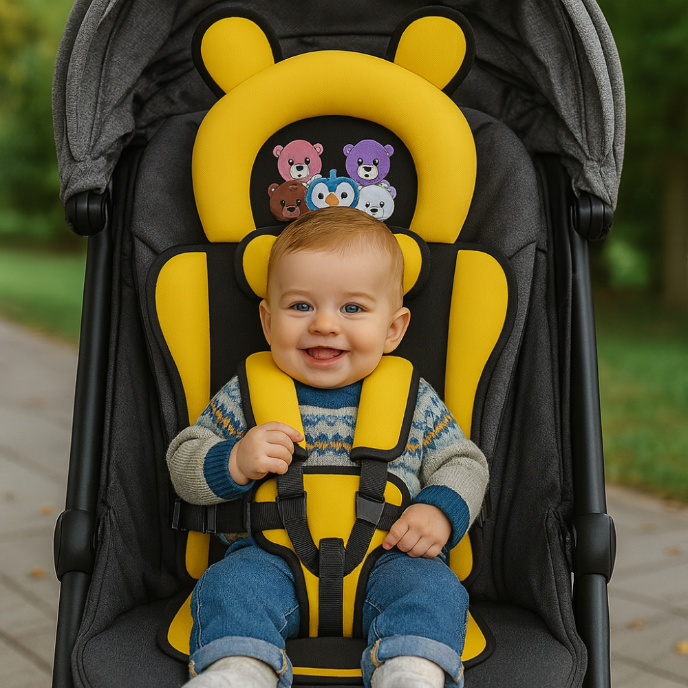 Tragbarer Babysitz Leicht Faltbar Mit Sicherheitsgurt