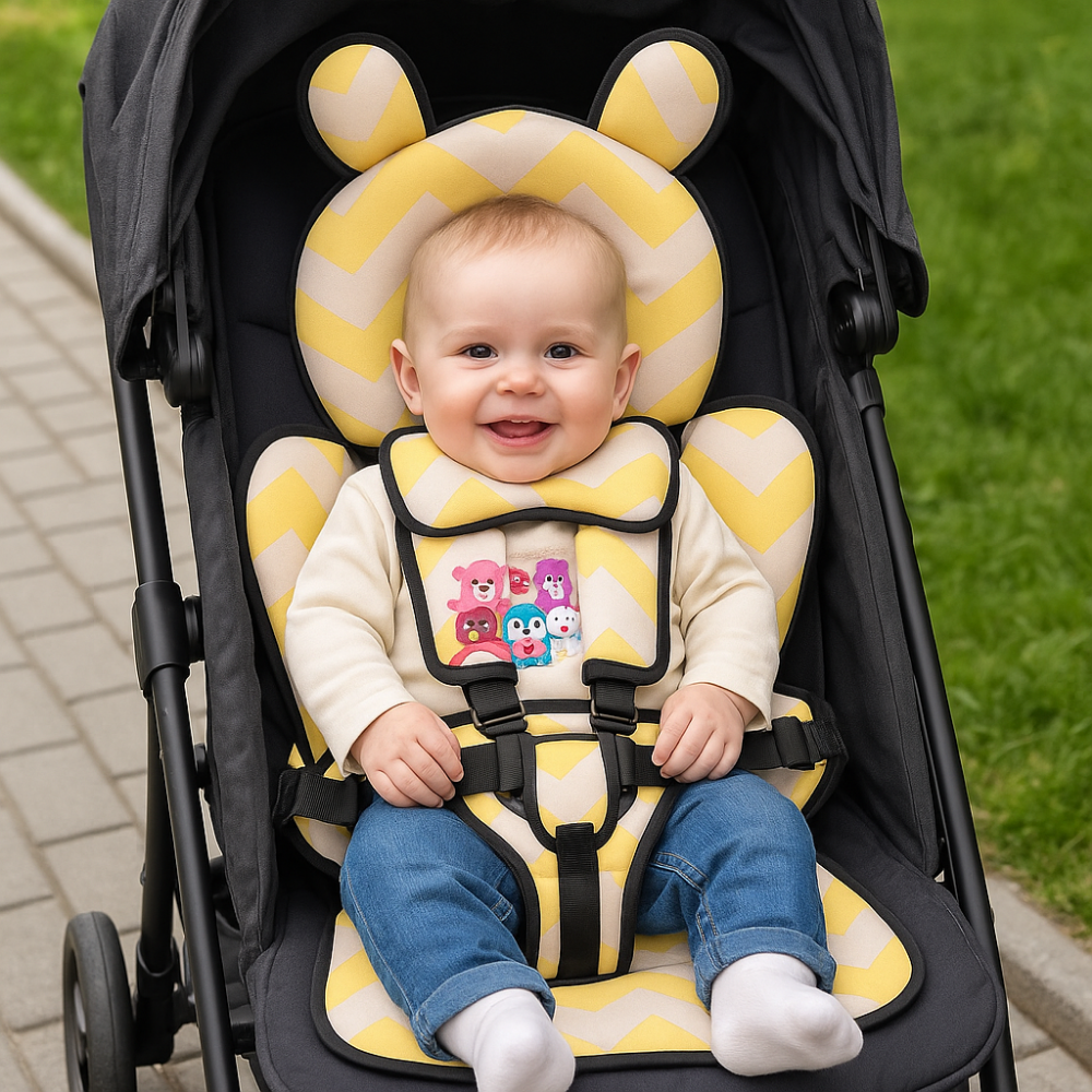 Tragbarer Babysitz Leicht Faltbar Mit Sicherheitsgurt