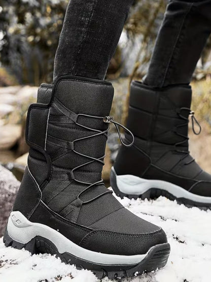 Herren Snowboots Wasserabweisend Robust