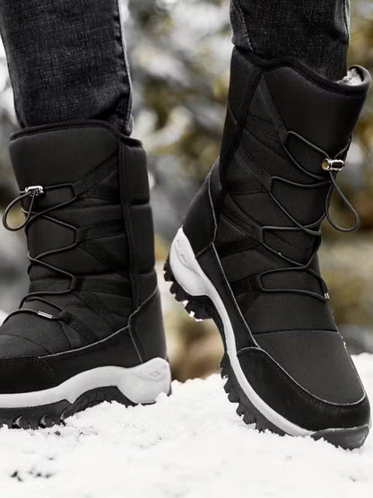 Herren Snowboots Wasserabweisend Robust